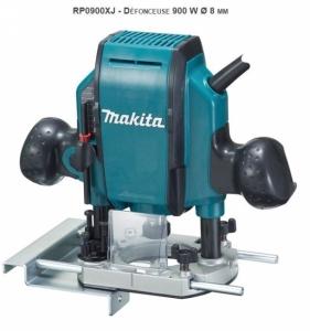 Défonceuse  900 W Ø 8 mm MAKITA RP0900XJ