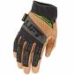 Gants Tacker en cuir Brown/Black