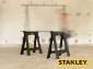 Lot de 2 tréteaux pliables charge 450Kg Stanley