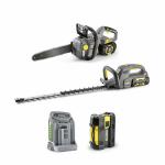 Pack complet professionnel taille-haies HT615BP + tronçonneuse CS330BP Karcher