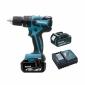 Perceuse visseuse à percussion sans fil 18V Li-Ion 4 Ah ø13 mm Makita DHP459RMJ