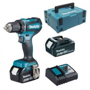 Perceuse visseuse Makita 18V Li-Ion 5Ah ø13 2 batteries + chargeur DDF485RTJ