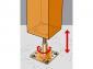 PIED DE POTEAU RÉGLABLE PPRC