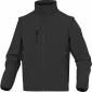 Veste Softshell Mysen Noir et Gris manches amovibles