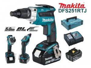 Visseuse de bardage 18V 5Ah DFS251RTJ Makita