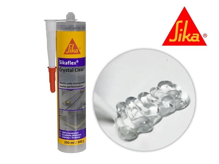 Mastic acrylique - joint et rebouchage - transparent - Transpacryl