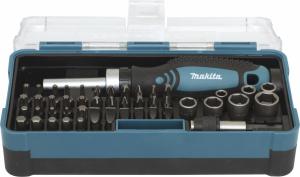 Coffret Fixation Tournevis à cliquet + 45 Accessoires B-36170 Makita