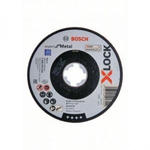 Disque à tronçonner Expert for Metal X-Lock 125x2,5 Plat Bosch 2608619255