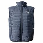 Doudoune sans manche WORKERS doublure Sherpa Bleu Navy