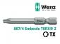 Embouts de vissage Z WERA 867/4 empreinte TORX