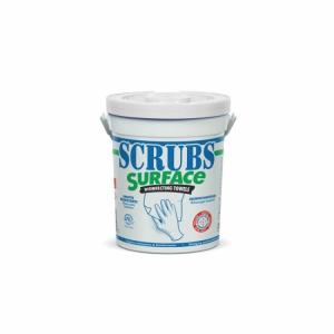 Lingettes nettoyantes désinfectantes SCRUBS SURFACE (seau de 72)