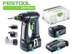 Perceuse-visseuse sans fil C 18 Li 4.0-Set Festool