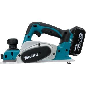 Rabot 18 V Li-Ion 4 Ah 82 mm Makita