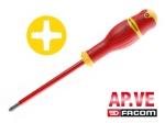 Tournevis protwist isolés 1000V pour vis cruciformes Phillips AP.VE Facom