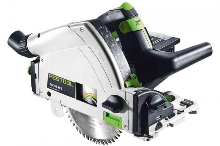 Scie Circulaire Plongeante Sans Fil Tsc 55 Li Reb Basic 201395 Festool Outillage