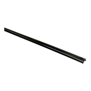 Tringle pour crémone à bouton 16x8 LG2000 Noir -  062560