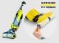 Autolaveuse / balai nettoyeur FC 5 jaune Karcher 1.055-400.0