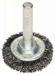 Brosse circulaire 30 mm à fils d'acier ondulés 0,2 mm Bosch 2608622110