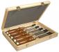 Ciseau A Bois Manche Bois - Coffret De 5Pcs Stanley 2-16-217