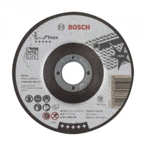 Disque à tronçonner A 60 W 125x1,0x22,23 Best for Inox Bosch