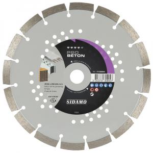 Disque Diamant Pro Beton D230 x 22,23 x h12 - 11130004 - Sidamo