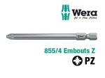 Embouts de vissage Z WERA 855/4 empreinte PZ