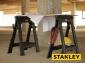 Lot de 2 tréteaux pliables charge 450Kg Stanley