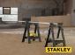 Lot de 2 tréteaux pliables charge 450Kg Stanley