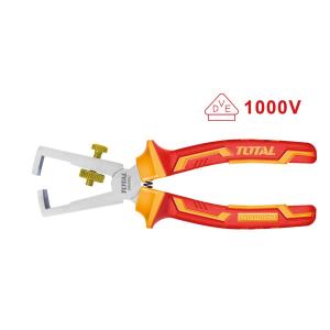 Pince isolée à dénuder les fils THTIP2661 160 mm Chromo-vana TOTAL